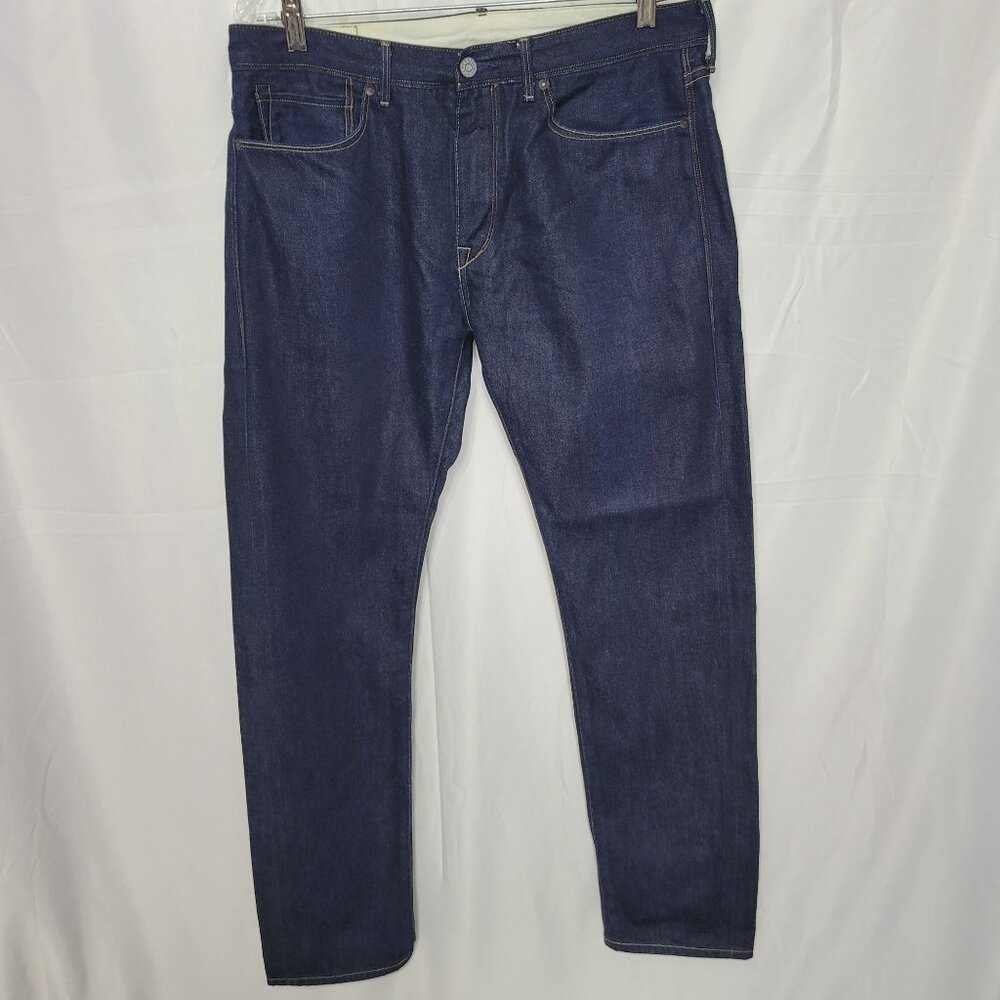 LEVI'S Made & Crafted Tack Slim Red Line Selvedge Big "E" Men's Jeans Size 34x32